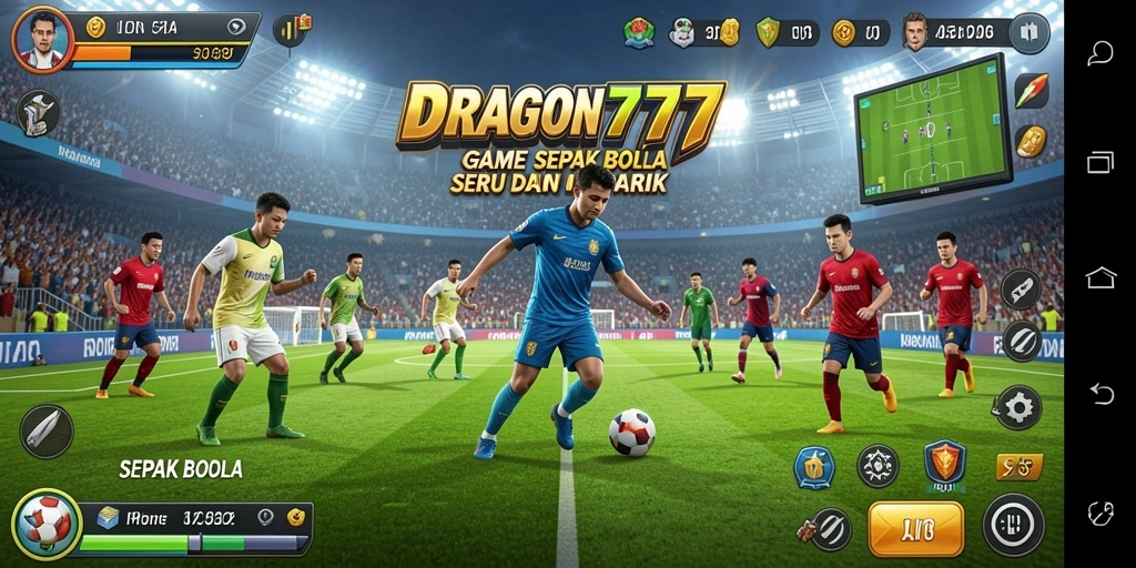 Tampilan antarmuka game DRAGON777 yang menarik dan dinamis.
