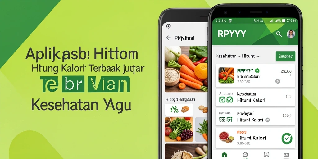 Tampilan antarmuka RPYYY yang intuitif untuk menghitung kalori.