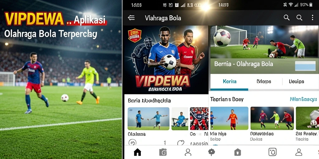 Tampilan antarmuka aplikasi VIPDEWA yang modern dan informatif.