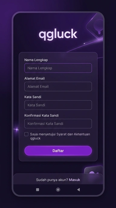 Bergabunglah dengan qgluck, buat akun Anda sekarang!